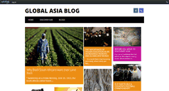 Desktop Screenshot of globalasiablog.com